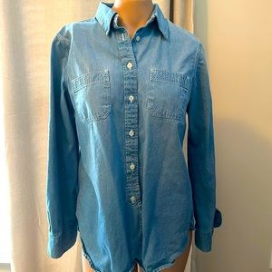 Ralph Lauren denim fitted button up